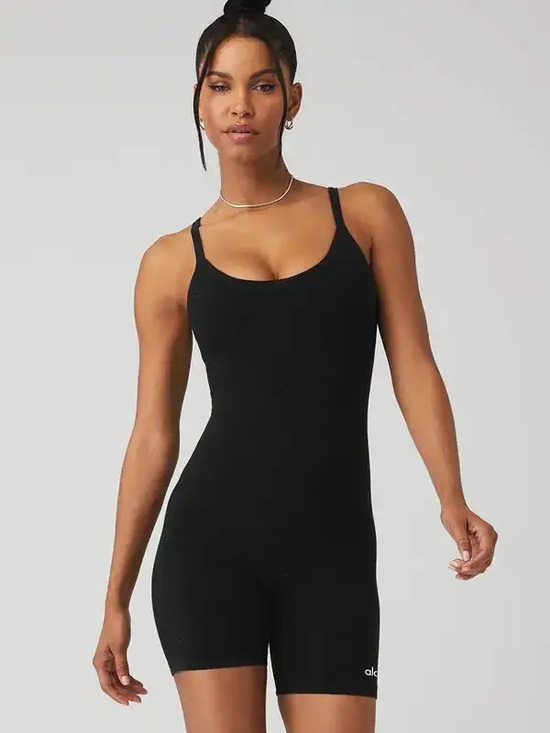 ALO Yoga Pants - ALO Seamless Ribbed Mellow Onesie, Size M